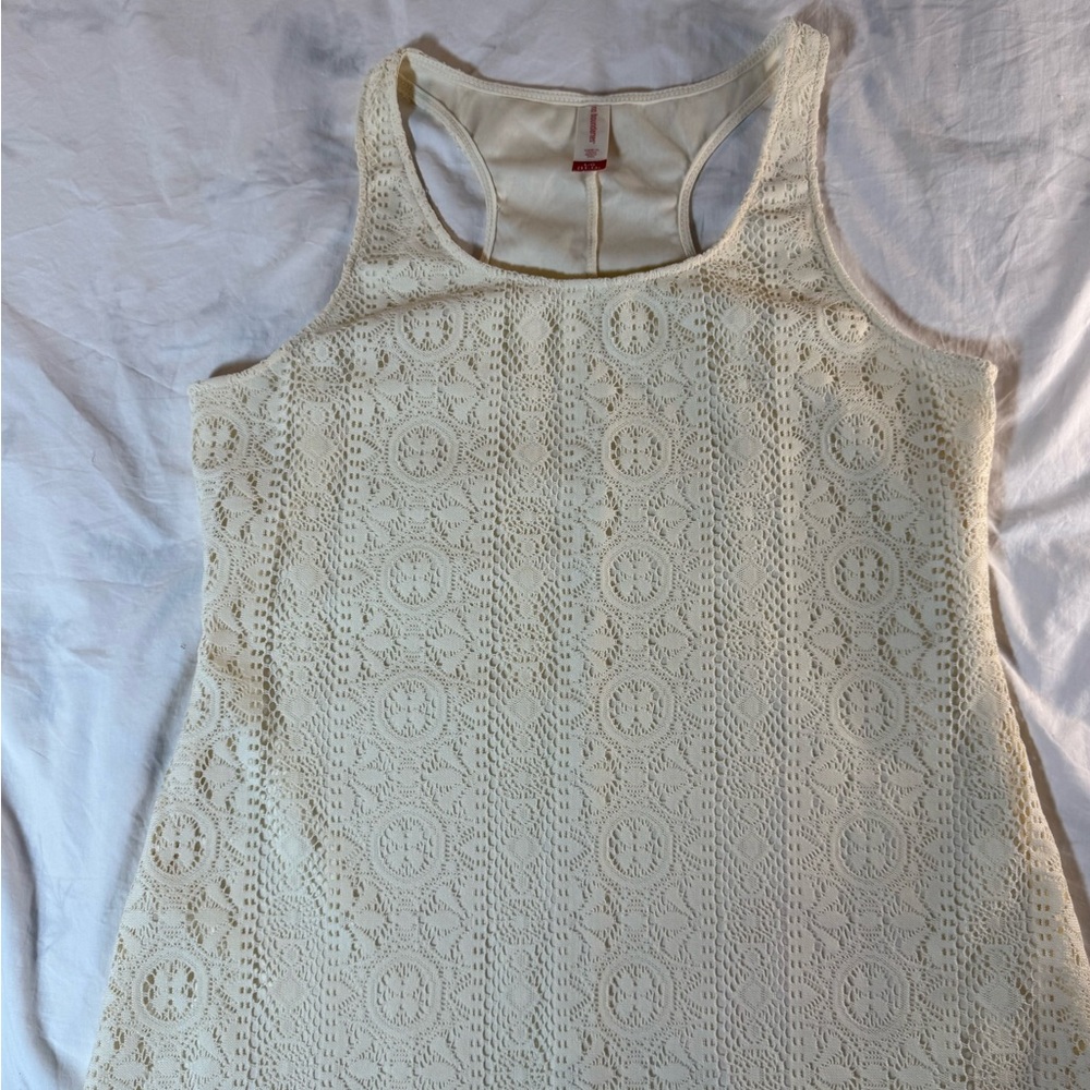No Boundaries Cream Lace Maxi Dress - Picture 9 of 9